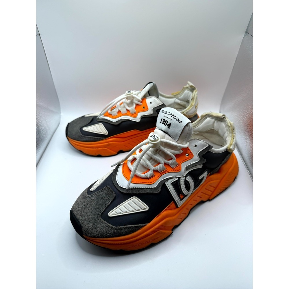 Dolce & Gabbana Daymaster Womens 42 Sneaker‎ Multicolor Leather Lace Up Shoes